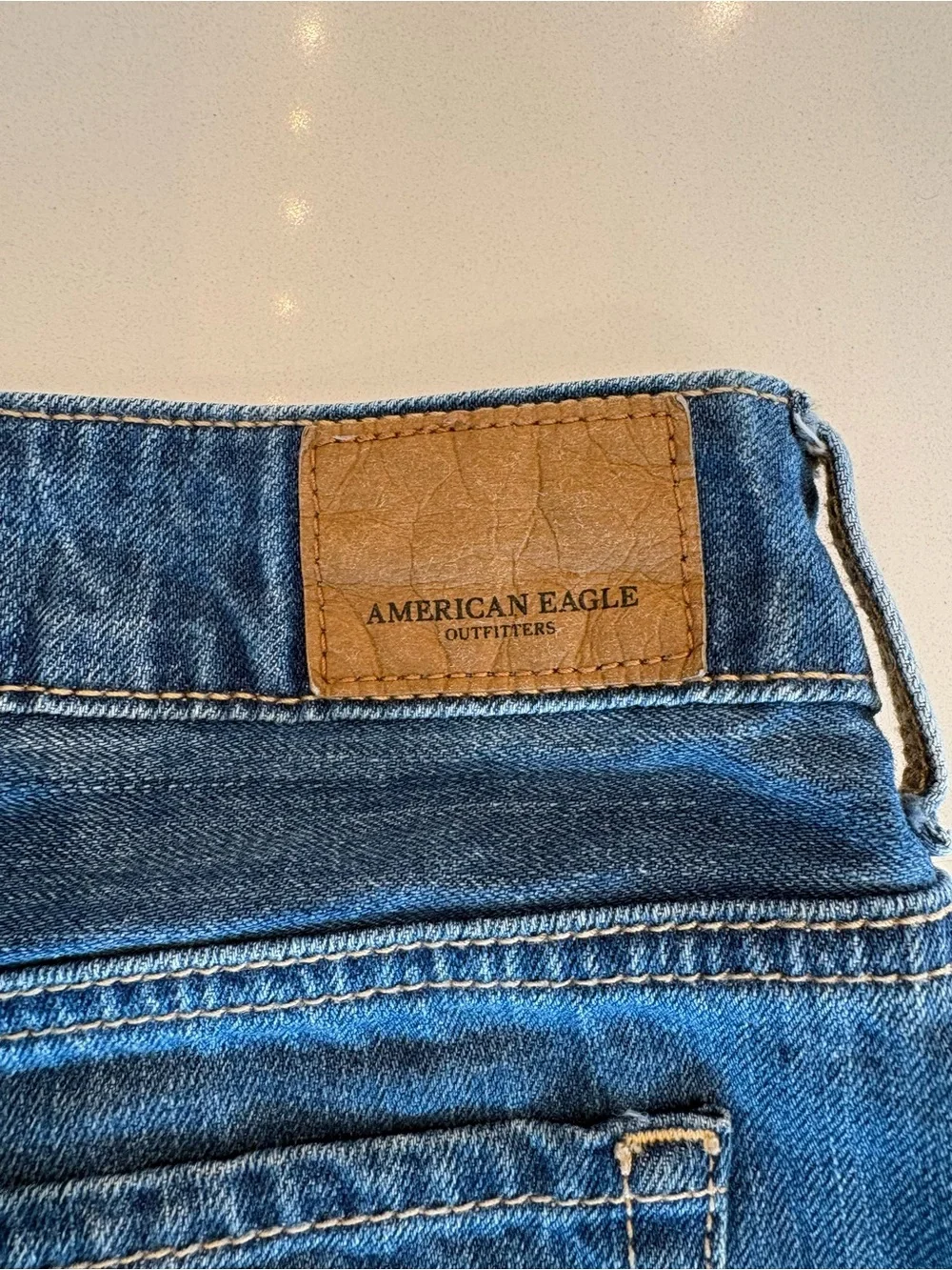 American Eagle Distressed Denim Shorts